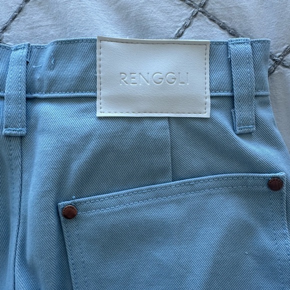 RENGGLI SLIM FIT WORK PANT - Blue Work Pants - Picture 5 of 6